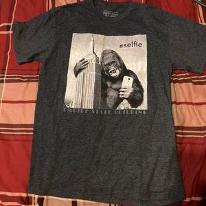 Empire State Building King Kong Selfie Tee